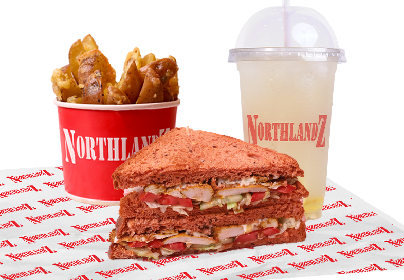 Chicken-Sandwich-Deal-Served with sandwich, Potato Wedge & Drink